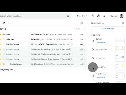 Video: Hvordan skifter jeg fra Inbox til Gmail?