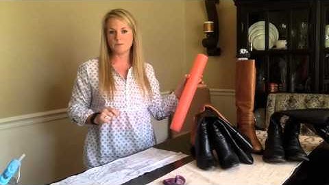 How to Make Boot Shapers