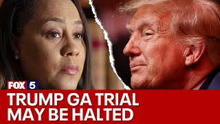 Fani, Trump Georgia trial may be halted | FOX 5 News
