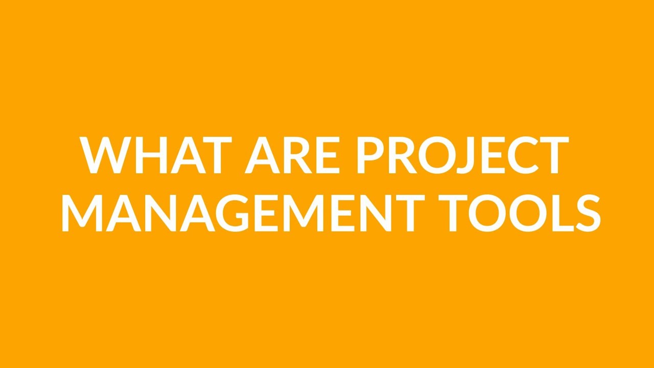 What are Project Management Tools - YouTube