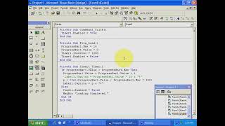 How to use Progress Bar in VISUAL BASIC.