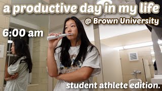 A PRODUCTIVE COLLEGE DAY IN MY LIFE. (student athlete edition)