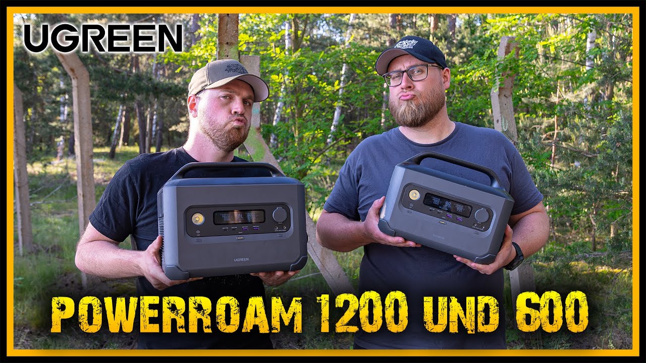 Ersteindruck zur Ugreen PowerRoam 1200 & 600 - Powerstation Balkonkraftwerk