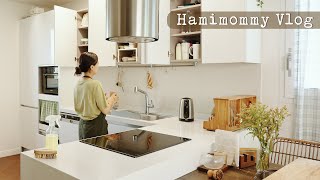 Eco-friendly Kitchen Cleaning with meㅣCooking with hot SNS recipesㅣHamimommy Vlog