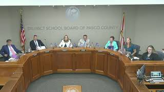 Pasco County School Board Workshop- May 19, 2026