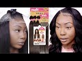 CLOSURE QUICK WEAVE ON NATURAL HAIR FT. JANET COLLECTION MELT VIRGIN REMY HAIR
