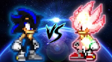 Seelkadoom (all form) VS Hyper Sonic V2 in Jump Force Mugen 😱