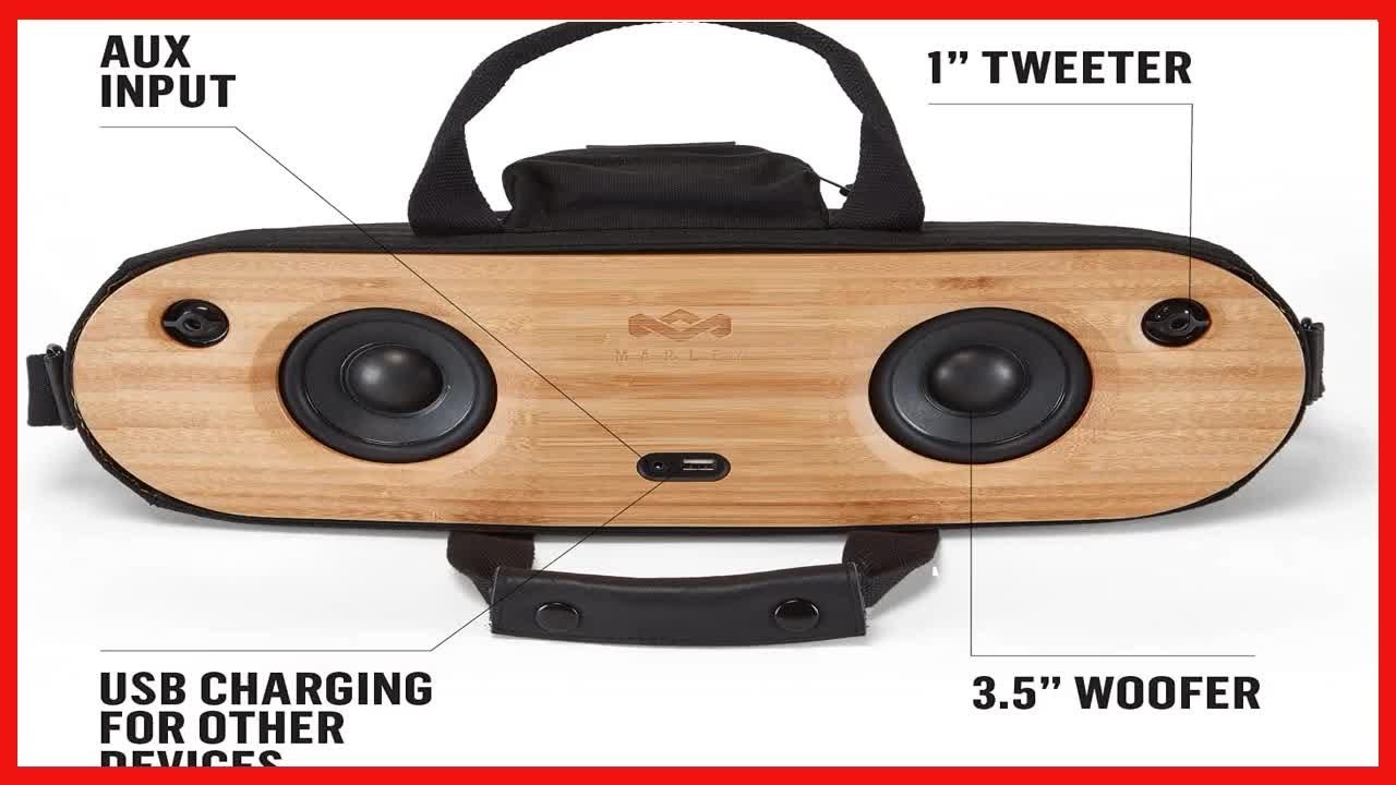 House of Marley Bag of Riddim 2: Portable Speaker with Wireless
