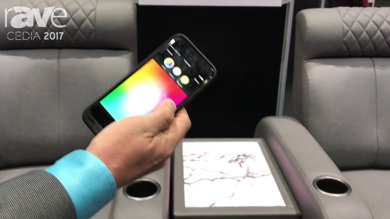 CEDIA 2017: Elite Home Theater Seating Shows Custom Seating Solutions With Philips Hue Integration