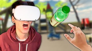 I AM THE BEST BOTTLE FLIPPER! (Bottle Flip Challenge VR) screenshot 5