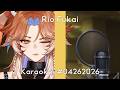 【Karaoke】Singing before the new cover drops!!!【RioFukai｜深海璃零】