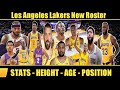 Los Angeles Lakers 2021-22 New Roster