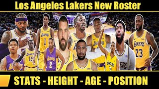 Los Angeles Lakers 2021-22 New Roster - Youtube