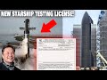 New Starship testing License! S28 &amp; B10 to back Launch Pad for huge WDR. ...