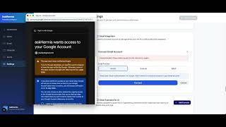 askHermis - Gmail Integration Demo for OAuth Verification