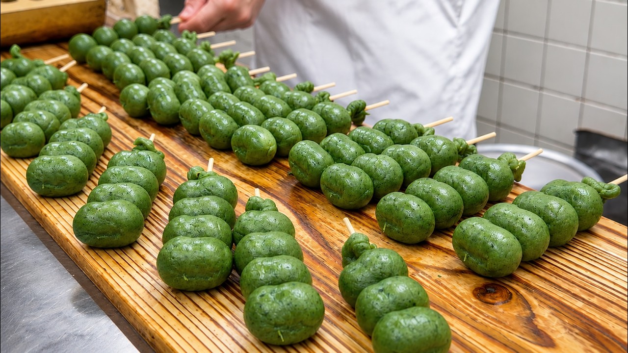 【創業130年】ほぼ一人で全工程…伝統和菓子を作り続ける職人の異常な現場に密着|Japanese Wagashi Documentary