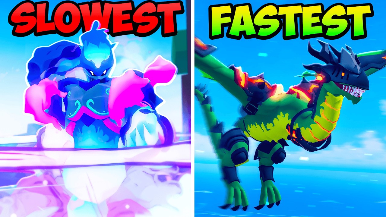 Slowest To Fastest Fruits in Blox Fruits Dragon Rework Update