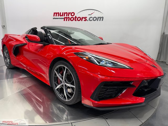 2020 Corvette 2LT Convertible Z51 Front Lift MagRide TridentRims