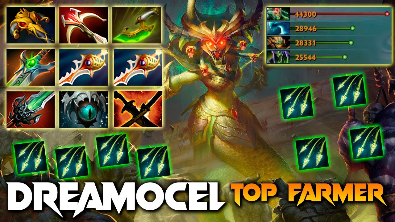 Dreamocel Medusa - TOP FARMER- Dota 2 Pro Gameplay [Watch & Learn]