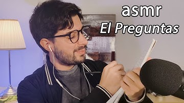 asmr - PREGUNTANDOTE cosas hasta que te DUERMAS
