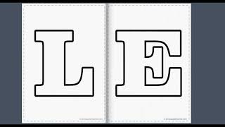 Feliz Pleaños Moldes De Letras