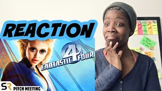 Fantastic Four (2005) PITCH MEETING reaction