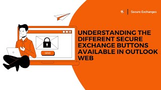 Understanding the different secure Exchange buttons available in Outlook Web