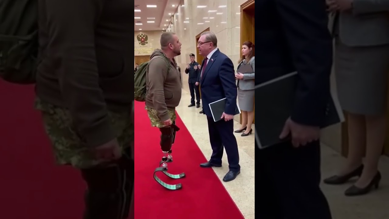 Герой войны рассказал депутату всё, что о нём думает 