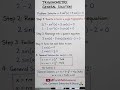 Solve This Trigonometry Problem in Seconds! 😱 | General Solution Explained📚#shorts.
