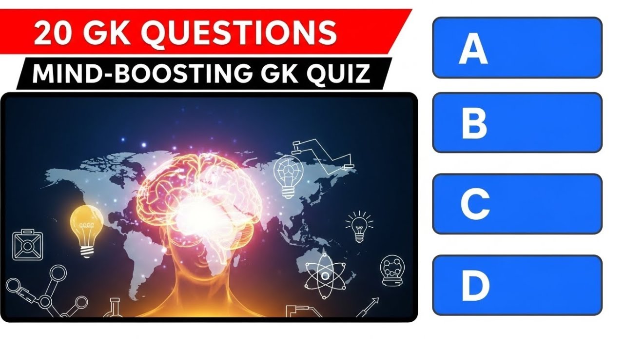 Ultimate GK & Science Quiz | 20 Questions | 10 -Second Challenge | Whiz Riddles