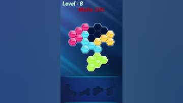BLOCK! Hexa Puzzle! Regular A Level 8 (Basic) - Lösung Solution Walkthrough