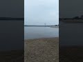 Річка Дніпро в Запоріжжі. Відійшла вода