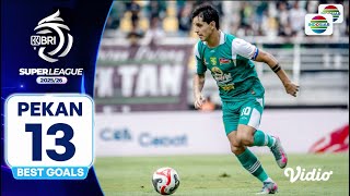 Best Goals BRI Super League 2025/26 Pekan 13