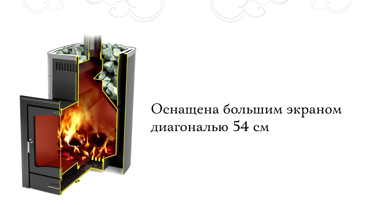 Банная печь калина