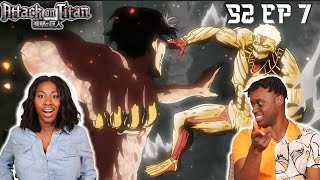 Eren Versus Armoured Titan! | Attack on Titan 2x7 Reaction "Close Combat"