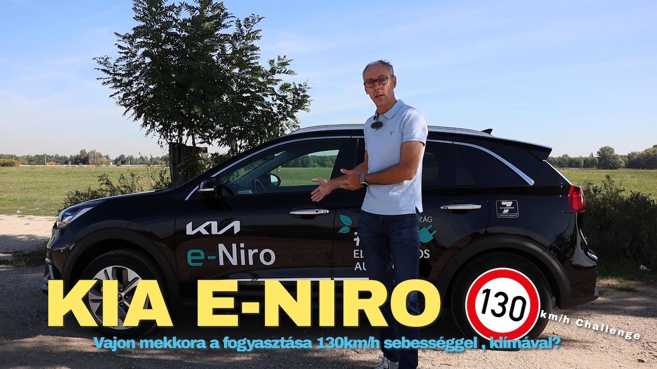 KIA E NIRO Fogyasztás teszt / 130km/h Challenge