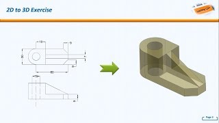 NX CAD 2D to 3D : Exercise 5
