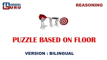 Puzzle Based On Floor - REASONING : IBPS PO SPECIAL -BANKING | RBI | IBPS | SBI