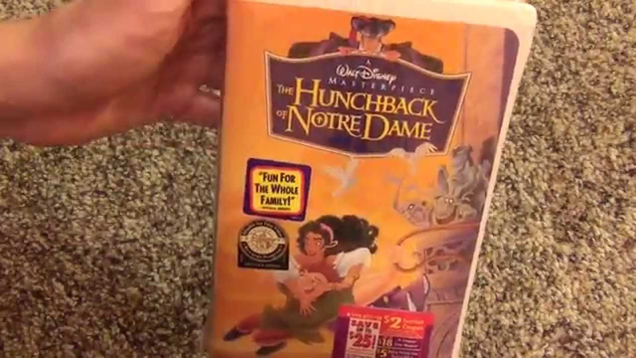 The Hunchback of Notre Dame Masterpiece Collection VHS Unboxing Walt
