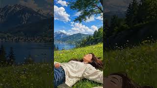 🌿🪴 peace found on me #nature #relaxing #shorts #shortvideo  #anime