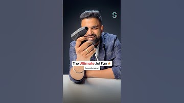 This Turbo Jet Fan From Amazon is🔥