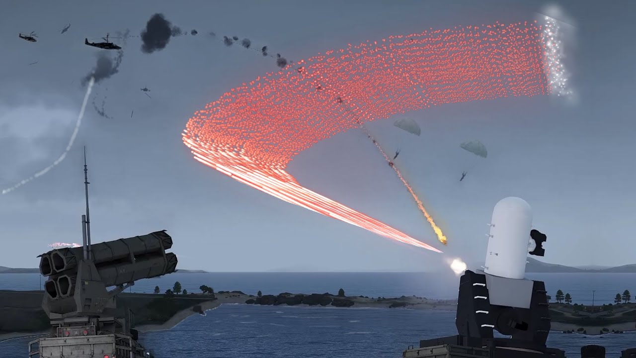 TOP 10 Fighter Jet Shot Downs by Air Defense System CRAM SAM