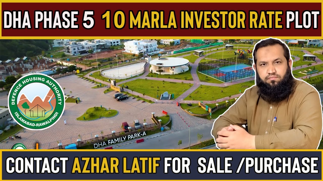 DHA Phase 5 Investor Rate Plot Available by Azhar Latif (3332008070)# ...
