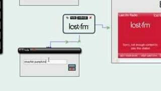 MashupMania Tutorial 6 - How to use the Last-Fm widget