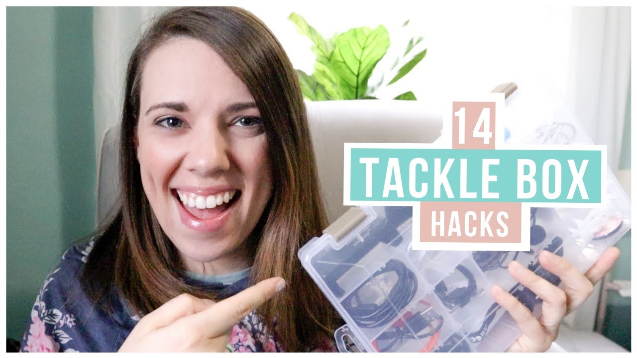 How to get organized using a tackle box YouTube