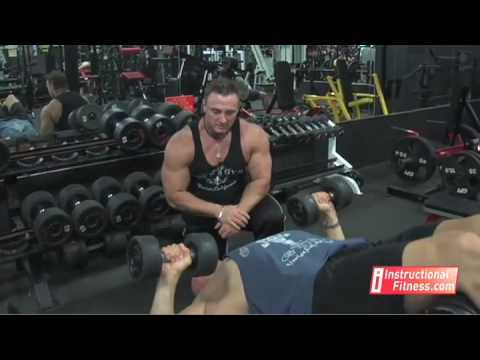 Instructional Fitness - Decline Dumbbell Bench Press