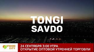 24 Sentyabr Kuni 300 Yangi Qoyliq Dehqon Bozori Food City Ulgurji Bozor Tongi Savdoning Ochilishi