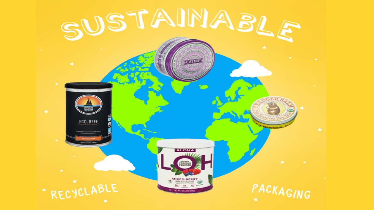 Sustainable Decorative Tin Packaging YouTube