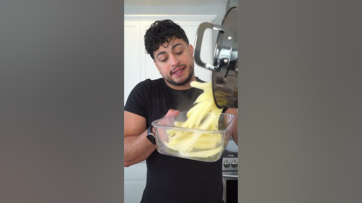 Perfecting The French Fry