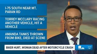 Motorcycle crash on I‑75 kills rider and passenger